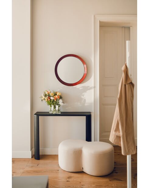 Table console Fli volcan noir - 77,5x100x25 cm
