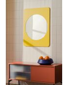 Miroir Aku jaune doux - 90x70x1.2 cm