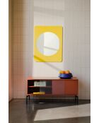 Miroir Aku jaune doux - 90x70x1.2 cm