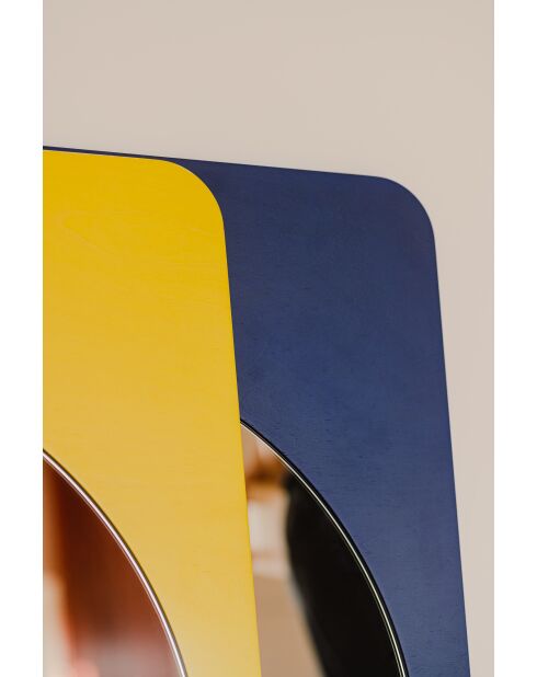 Miroir Aku jaune doux - 90x70x1.2 cm