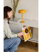 Meuble TV Met gris amande - 60x160x42 cm