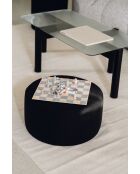 Tavolino Kob vulcano nero - 40,5x105x55 cm