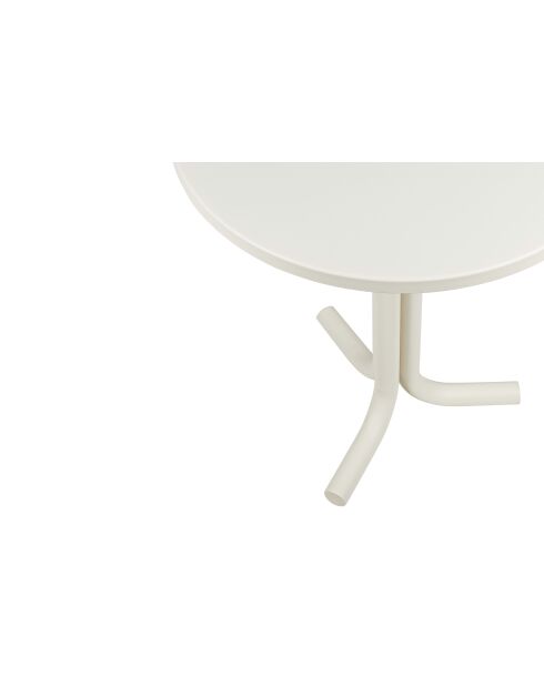 Mesita cuadrada Nokk beige - 73x59x59 cm