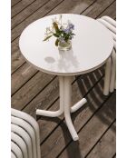 Mesita cuadrada Nokk beige - 73x59x59 cm