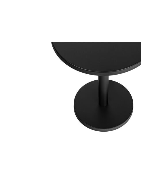 Table d'appoint Odo haute volcan noir - 58x44x44 cm