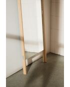 Miroir sur pied Lun chêne - 166x49x4 cm