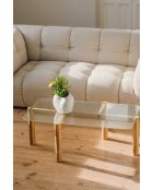 Kob eikenhouten salontafel - 40,5x105x55 cm