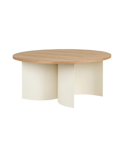 Gavo Couchtisch aus Eichenholz - 44x95x95 cm