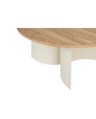 Gavo Couchtisch aus Eichenholz - 44x95x95 cm