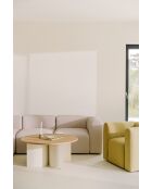 Gavo Couchtisch aus Eichenholz - 44x95x95 cm