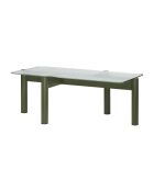 Kob Couchtisch waldgrün - 40,5x105x55 cm