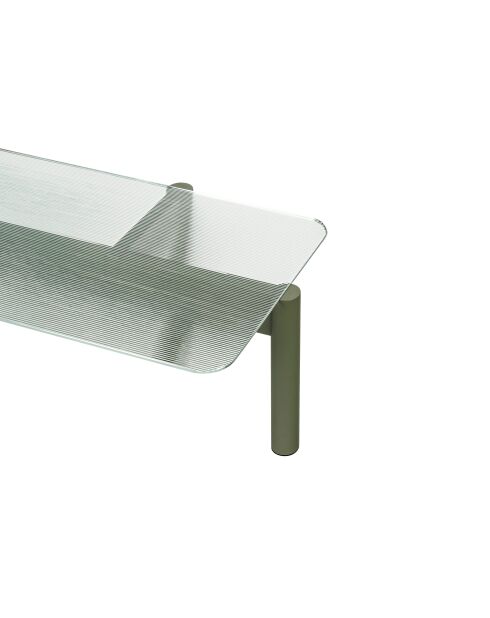 Kob Couchtisch waldgrün - 40,5x105x55 cm