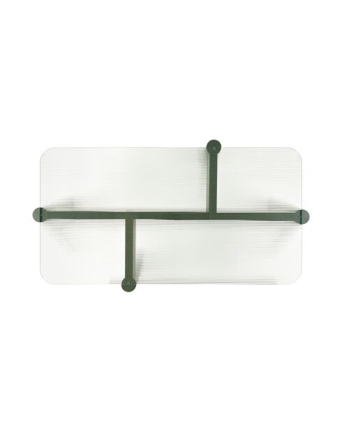 Kob Couchtisch waldgrün - 40,5x105x55 cm