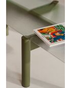 Kob Couchtisch waldgrün - 40,5x105x55 cm