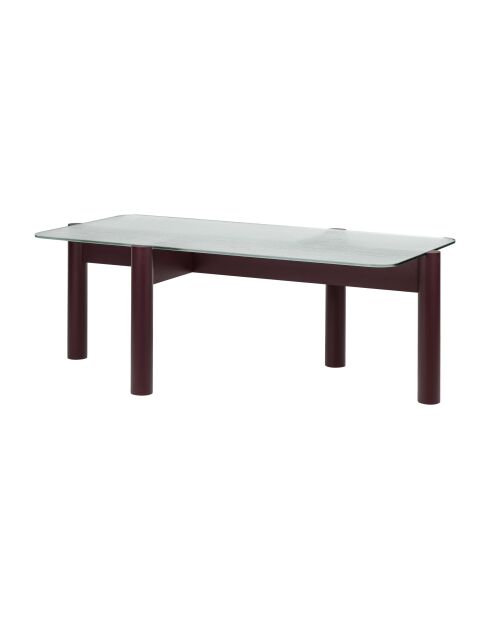 Kob Weinbeeren-Couchtisch - 40,5 x 105 x 55 cm