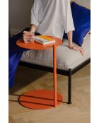 Tavolino Ande in buccia d'arancia - 57x40x41 cm