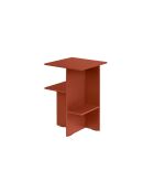 Comodino Atik in melamina terracotta blush - 56,5x36x36 cm
