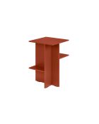 Comodino Atik in melamina terracotta blush - 56,5x36x36 cm