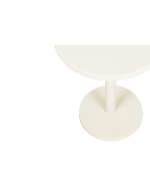 Tavolino Odo alto quadrato beige - 58x44x44 cm