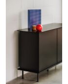 Buffet Suumo volcan noir - 88x120x50 cm