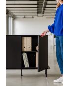 Buffet Suumo volcan noir - 88x120x50 cm