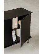 Buffet Suumo volcan noir - 88x120x50 cm