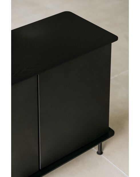 Buffet Suumo volcan noir - 88x120x50 cm