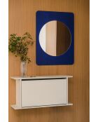 Specchio Aku blueberry pie - 90x70x1,2 cm