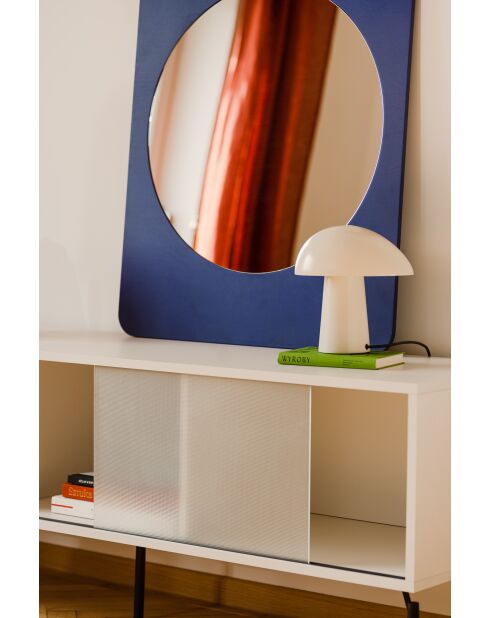 Miroir Aku tarte aux myrtilles - 90x70x1.2 cm
