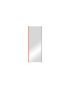 Miroir mural Lun écorce d'orange et violette pâle - 160x60x4 cm