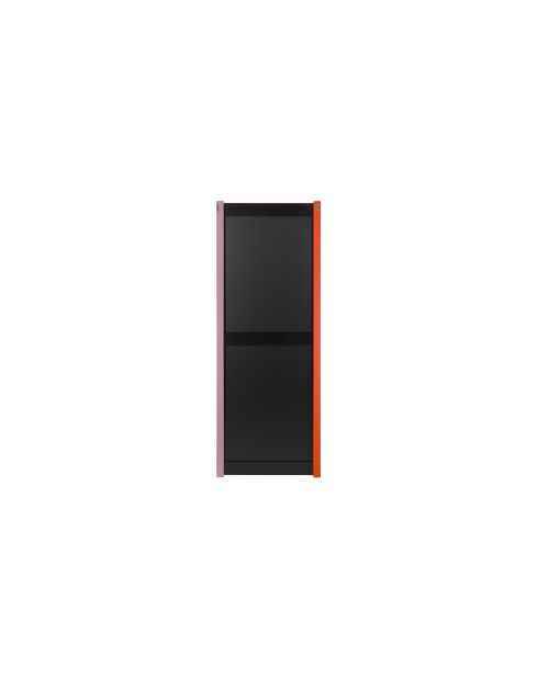 Miroir mural Lun écorce d'orange et violette pâle - 160x60x4 cm