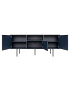 Buffet Bau bleu nuit - 79x180x50 cm