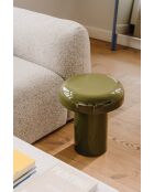Table d'appoint Miko vert forêt - 46x40x40 cm