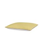 Funda de almohada Oba de algodón amarillo sol