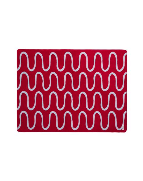 Baumwolldecke Swirl Cherry Juice - 200x150 cm