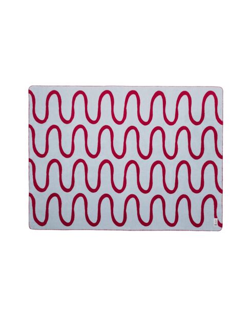 Baumwolldecke Swirl Cherry Juice - 200x150 cm