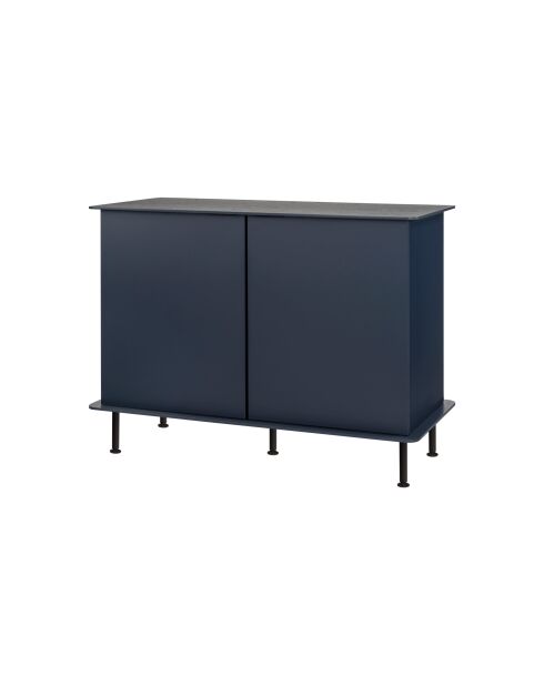 Buffet Suumo bleu nuit - 88x120x50 cm