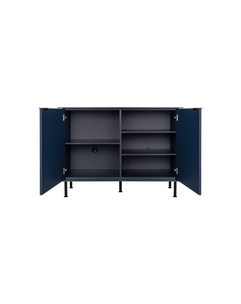 Buffet Suumo bleu nuit - 88x120x50 cm