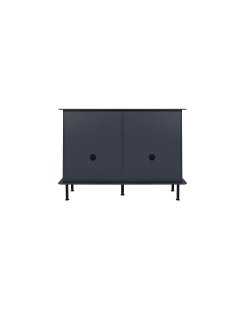 Buffet Suumo bleu nuit - 88x120x50 cm