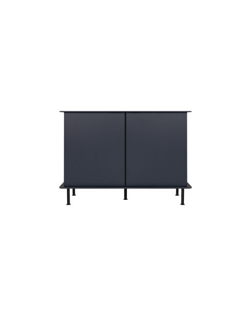 Buffet Suumo bleu nuit - 88x120x50 cm