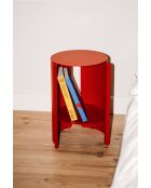 Tavolino Wa pomodoro rosso - 50x32x32 cm