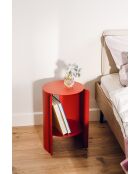 Tavolino Wa pomodoro rosso - 50x32x32 cm