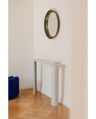 Table console Fli gris brumeux - 77,5x100x25 cm