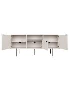 Buffet Bau gris amande - 79x180x50 cm