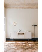 Buffet Bau gris amande - 79x180x50 cm