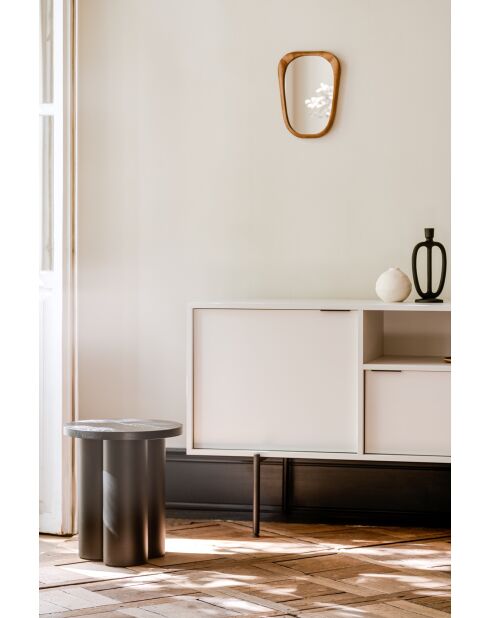 Buffet Bau gris amande - 79x180x50 cm