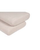 Puf Taso coastal beige - 38x80x85 cm
