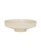 Cuenco cuadrado Vilu beige - 8x26x26 cm
