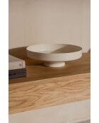 Cuenco cuadrado Vilu beige - 8x26x26 cm