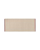Lenu bruin-rood wollen tapijt - 170x80 cm